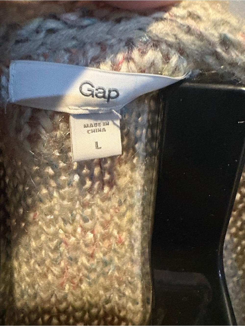 Gap Striped Short-Sleeve Knit Sweater - Picture 3 of 4